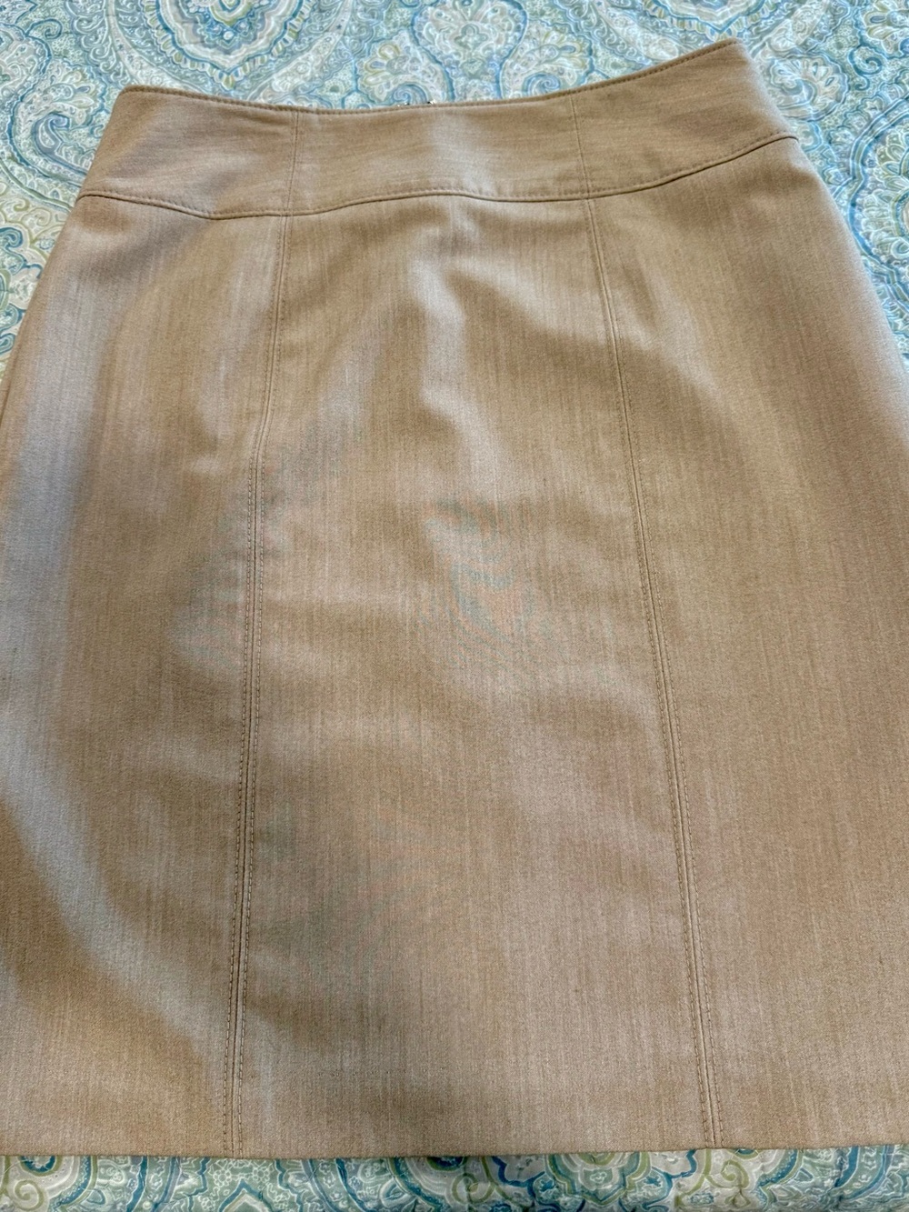 3 Worthington Skirts Size 8- Tan, Black, Grey